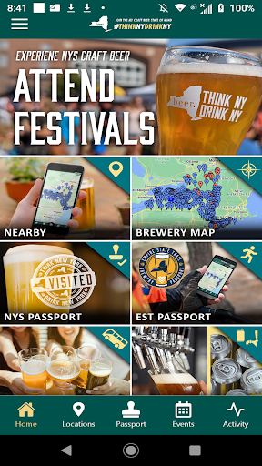Android application New York State Craft Beer App screenshort