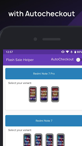 Flash Sale Helper Buy RedmiY3 Screen 2