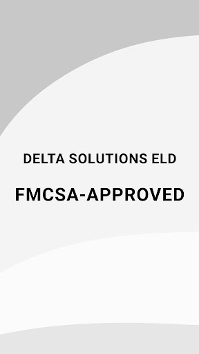 Android application DELTA SOLUTIONS ELD screenshort