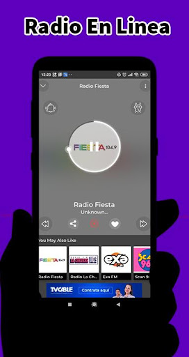 Radio Fiesta 104.9 El Salvador Screen 2