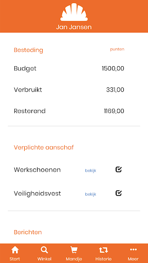 Android application My Workwear screenshort