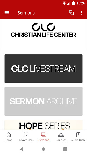 Christian Life Center Utah Screen 2