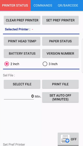 Smart Printer Mobile Print App Screen 2