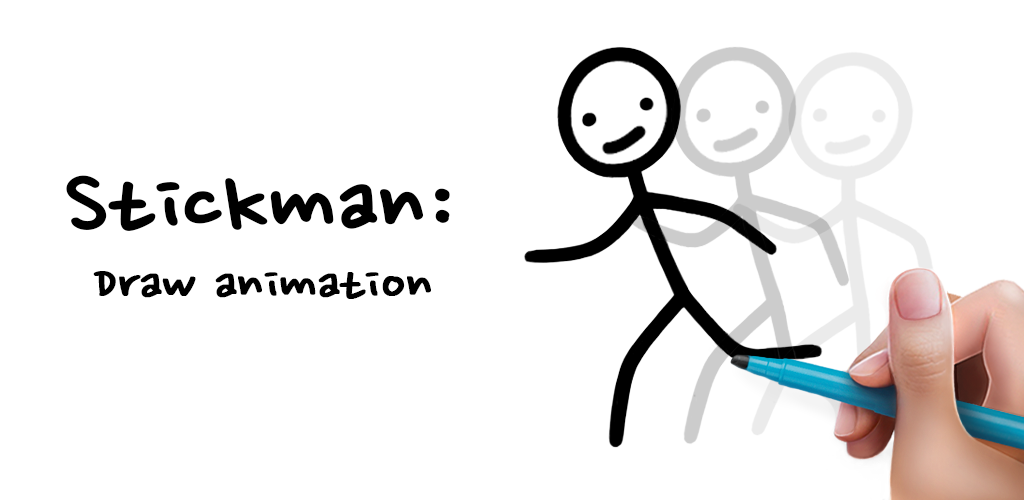 Banner Image Stickman: draw animation maker Mod APK