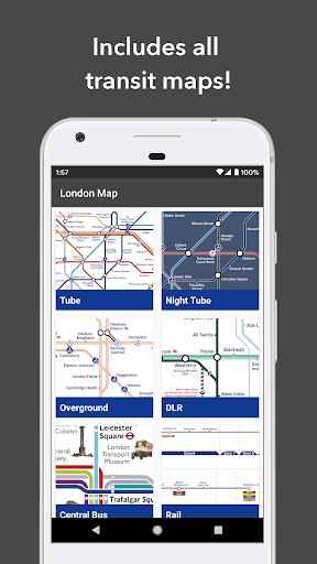Tube Map: London Underground ( Screenshot 2 - AppWisp.com