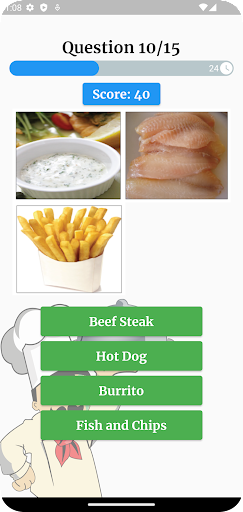 Food Quiz Screen 3