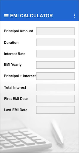Invest Mango EMI Calculator Screen 3