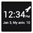 Uniq Clock (Widget)