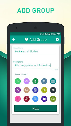 Screenshot of SafexVault