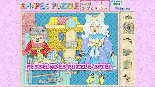 Shapes Puzzle Mosaik Denkspiel