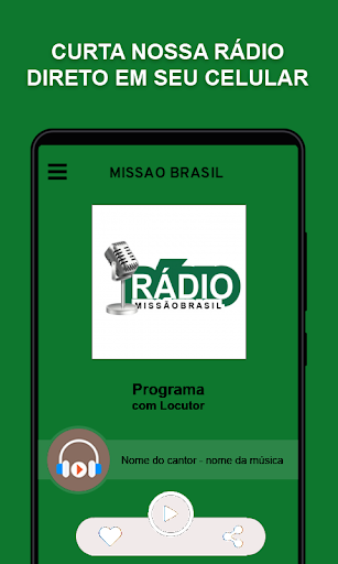 Android application Missão Brasil screenshort