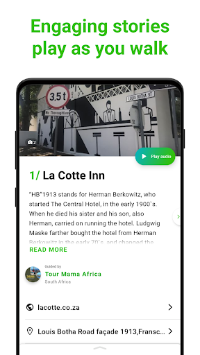 Franschhoek SmartGuide Screen 2