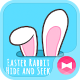 Cute Wallpaper Easter Rabbit Hide and Seek Theme icon