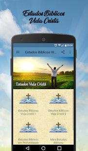 Estudos Bíblicos Vida Cristã Screenshot