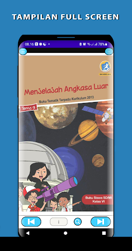 Android application Kelas 6 Tema 9 screenshort