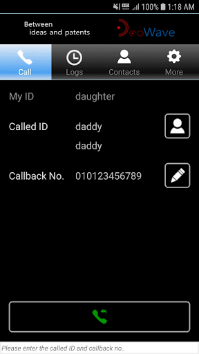 Android application Smart Collect Call screenshort