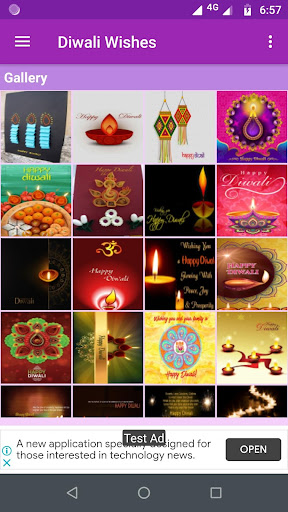 Diwali Wishes Gallery Screen 2