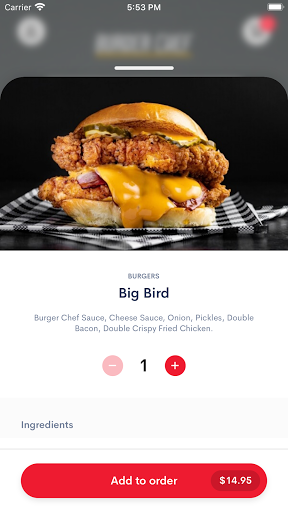 Burger Chef Screen 2