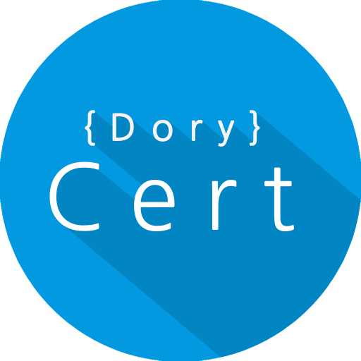 Dory - Certificate (RSA/CSR/x5 logo