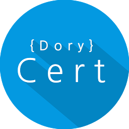 图标图片“Dory - Certificate (RSA/CSR/x5”