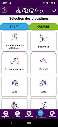Jeux Francophonie Screen 3
