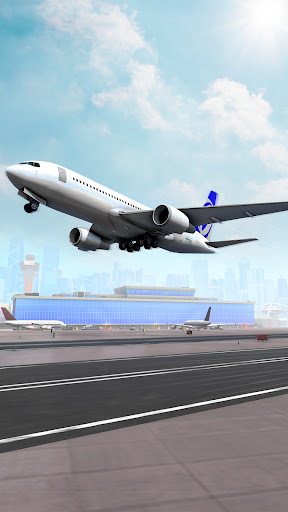 Airplane Flight Sim Pilot 3d Screen 2