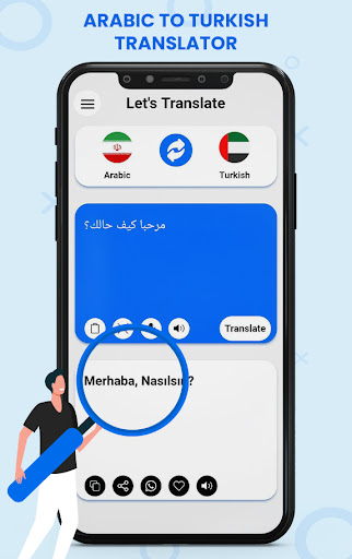 Arabic To Turkish Translator Screen 2