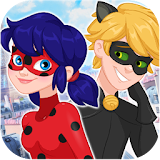 Ladybug and Cat Noir Dress up icon
