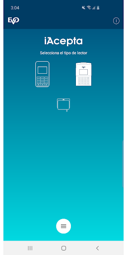 iAcepta 4.0 Screen 2