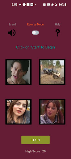 Android application Simon Choti Bachi Game screenshort