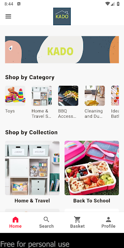 Android application KADO-JO screenshort