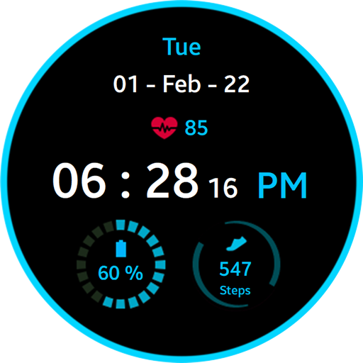 Blue Ring Watch Face logo