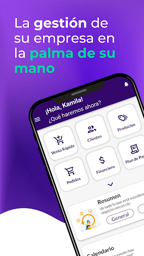 Vista previa de la aplicación