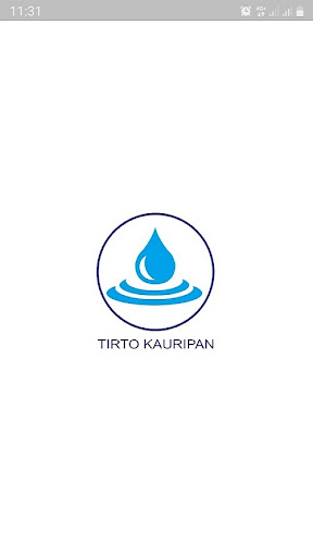 Android application Tirto Kauripan Mobile screenshort