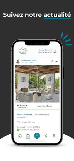 Pradines Immobilier Screenshot 1 - AppWisp.com