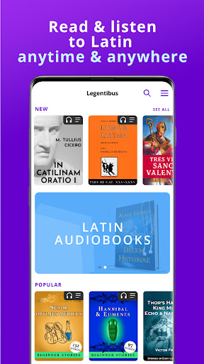 Android application Legentibus: Learn Latin screenshort