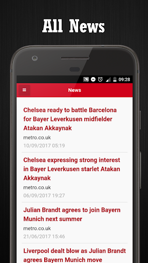 Android application Leverkusen Total News screenshort