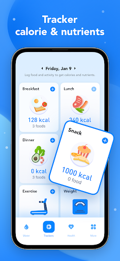 Screenshot of Water Tracker and Drink Alarm