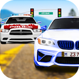 City Car Driving School racing simulator game free icon