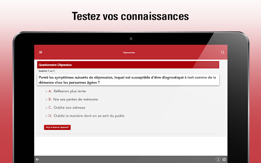 Screenshot of Le Manuel MSD grand public