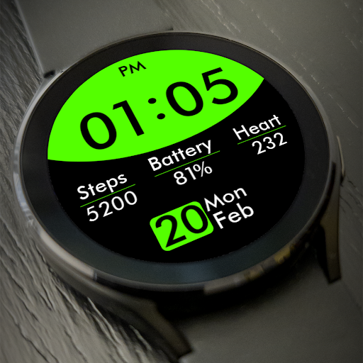 Key029 Digital Watch Face Screen 2
