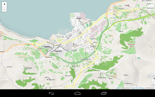 Android application Isola d'Istria screenshort