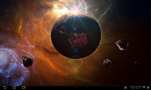 Zrzut ekranu Space Symphony 3D Pro LWP