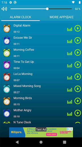 Loud Alarm Clock Ringtones Screen 3