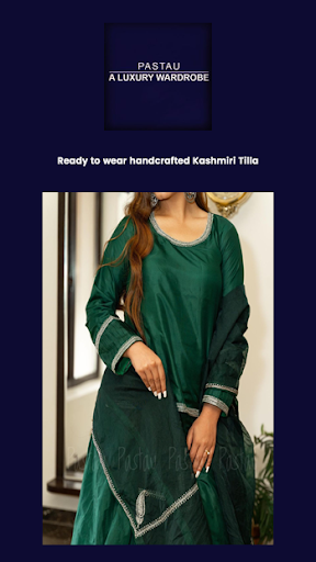 Android application Pastau - a luxury wardrobe screenshort