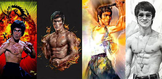 Captura de Pantalla 1 Bruce Lee 4K HD Wallpapers android
