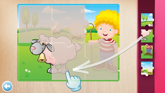 Puzzle de animales para niños Screenshot