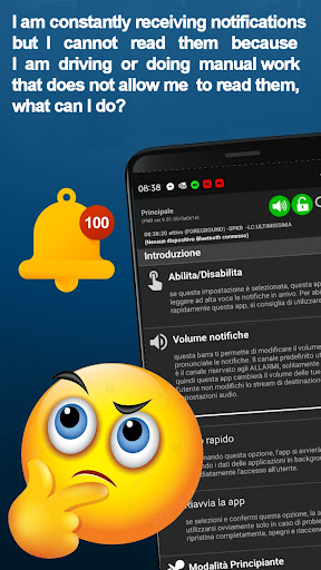 Android application FNR Notifications Reader screenshort
