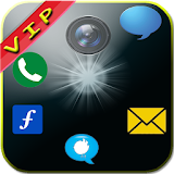 VIP Flash On call & sms icon