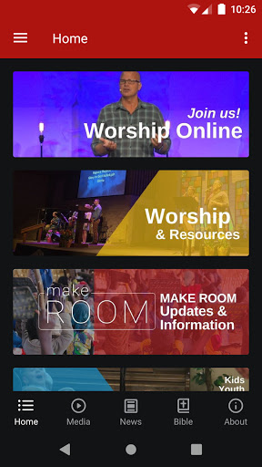 Android application Bethel Lutheran Church screenshort